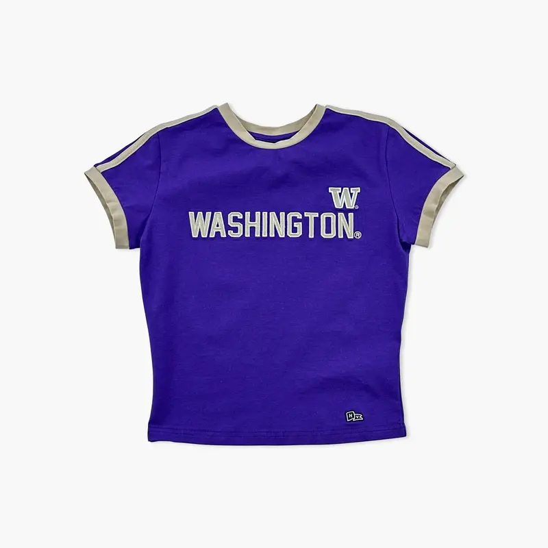 Washington Huskies Women'S Goalie Graphic T-Shirt 1