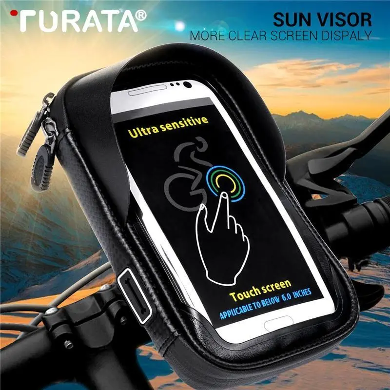 Weatherproof Motorcycle Handlebar Phone Mount 1