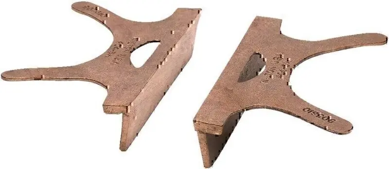 Wilton 404-6 Copper Vise Jaw Pads – 6-Inch Width For Precision Clamping (Model 24408) 1