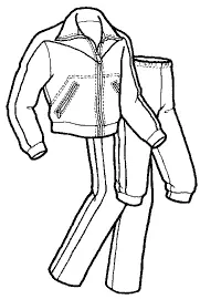 Women'S Cross-Country & Jogging Suit Sewing Pattern – Green Pepper #115 1
