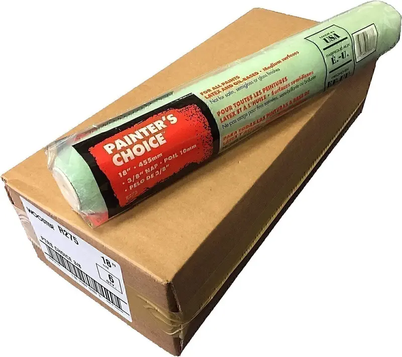 Wooster Painter'S Choice Roller Cover — 18 In. Length, 3/8 In. Nap, 18-Pack 1