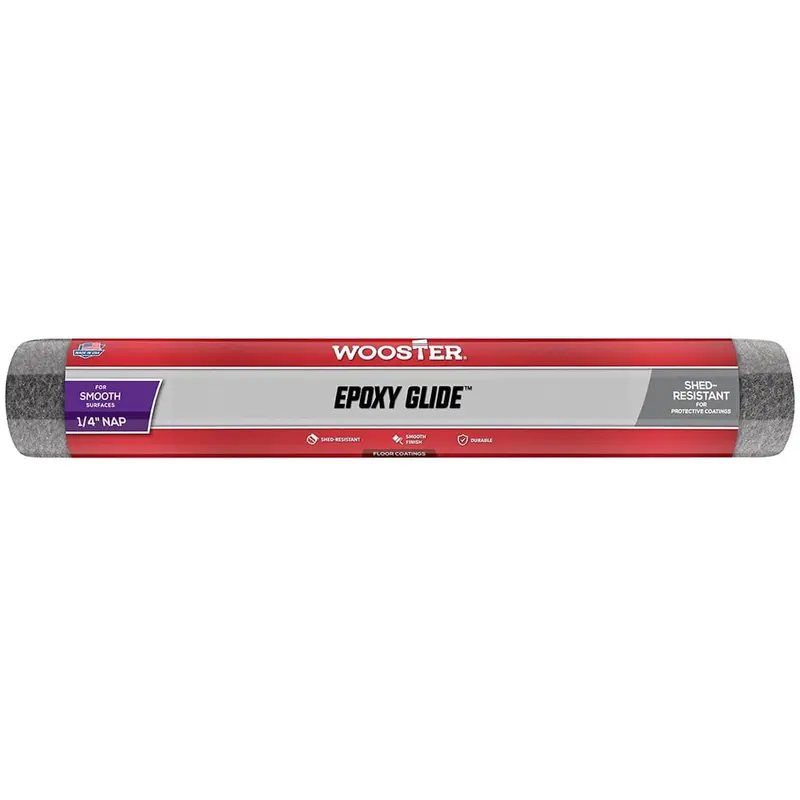 Wooster R232-18 18" Epoxy Glide Roller Cover – 1/4-Inch Nap (Single Unit) 1
