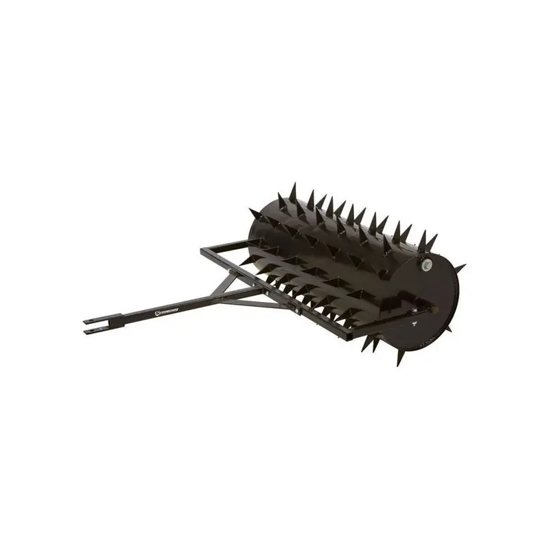 Yard Tuff 36-Inch Steel Spike Lawn Aerator Roller – Heavy-Duty Black Model (Open-Box) 1