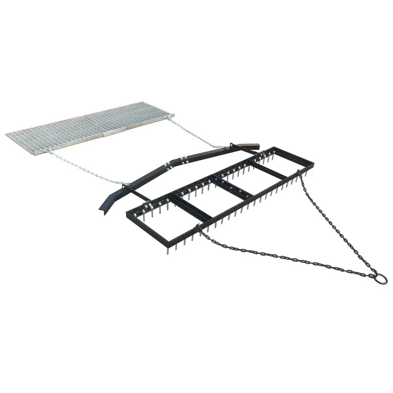 Yard Tuff 6-Foot Spike Drag With Leveling Bar And Drag Mat – Atv/Utv Landscape Tool – Open Box 1