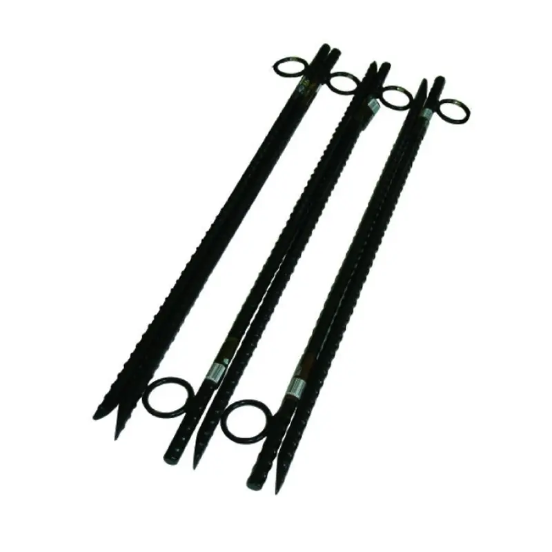 Yard Tuff Steel Rebar Stakes – 1/2" X 30", Heavy-Duty Ground Anchors For Lawns & Gardens (6-Pack) 1