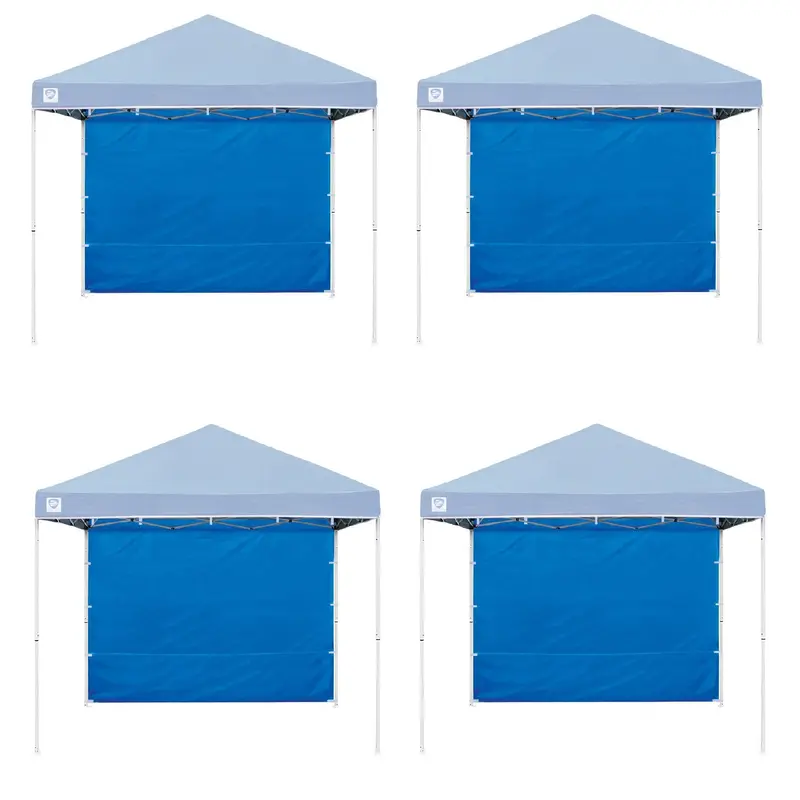 Z Shade Everest 10-Foot Pop-Up Canopy Side Panels – Premium Taffeta, Blue (4-Pack) 1