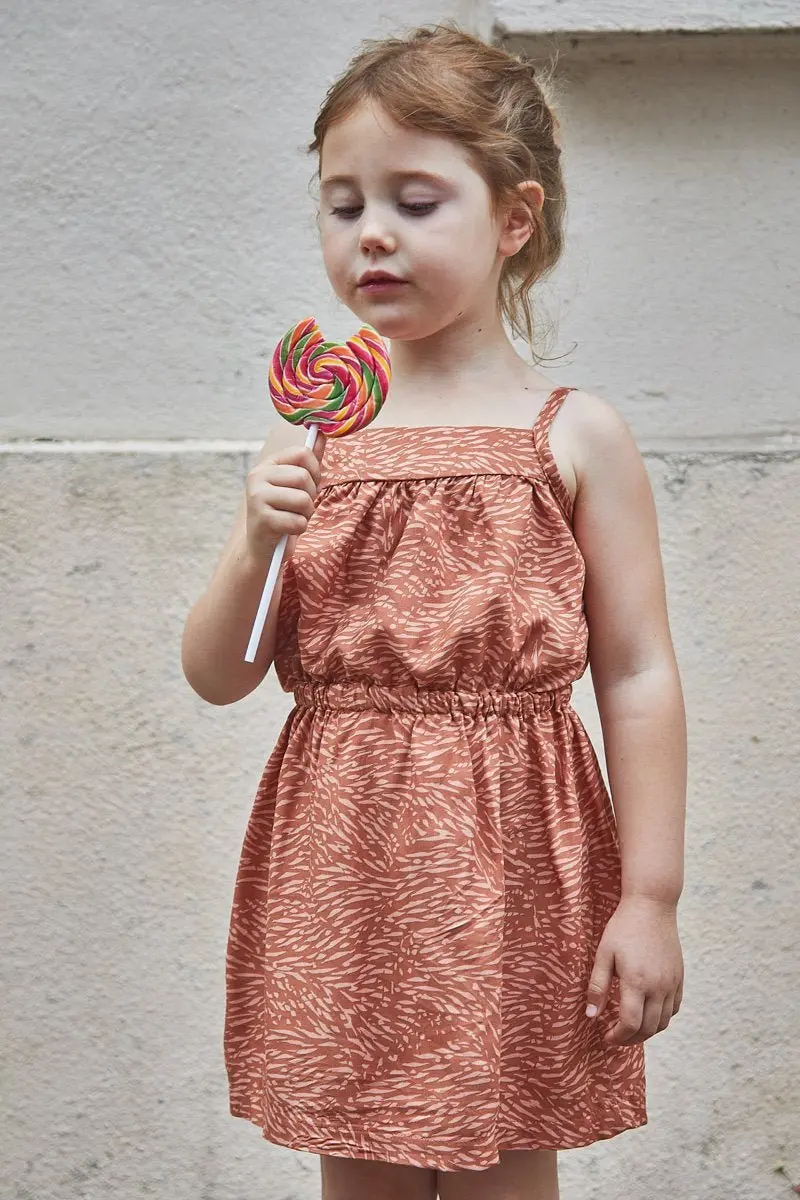 Zanzibar Top & Dress Pattern For Kids (Ages 3–12) 1