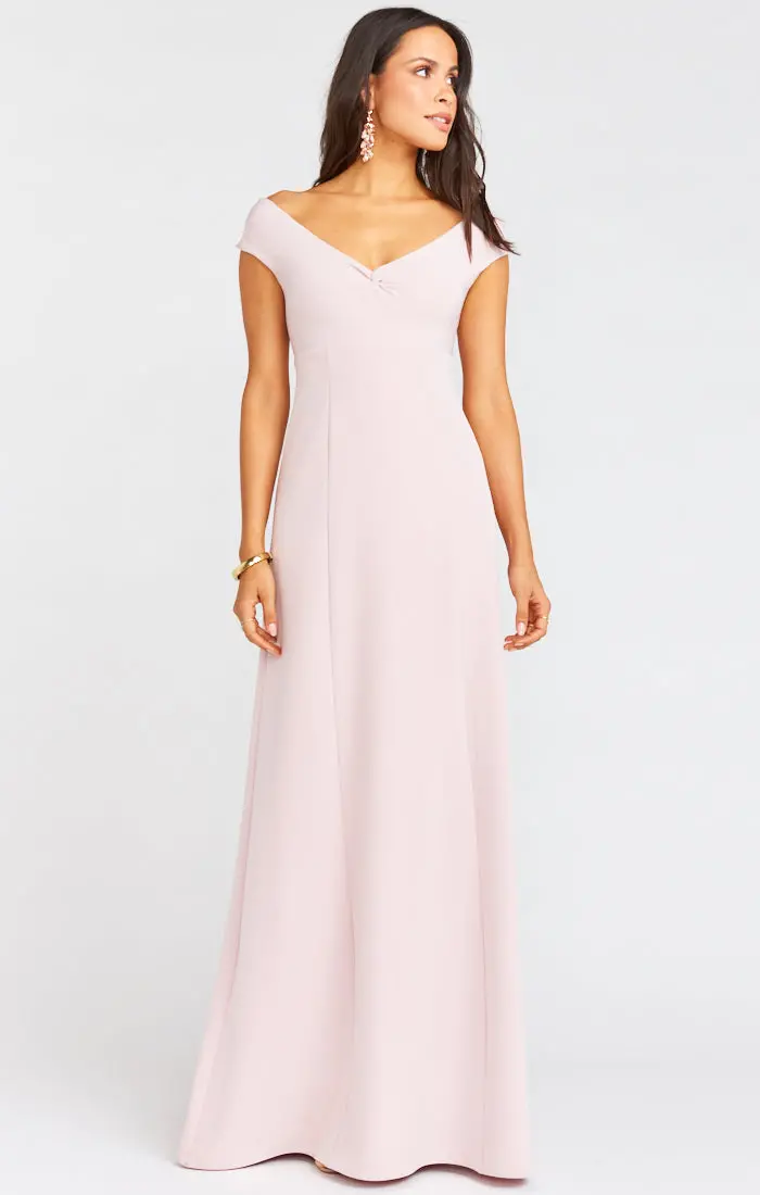 Zurich Knot-Back Evening Gown 2