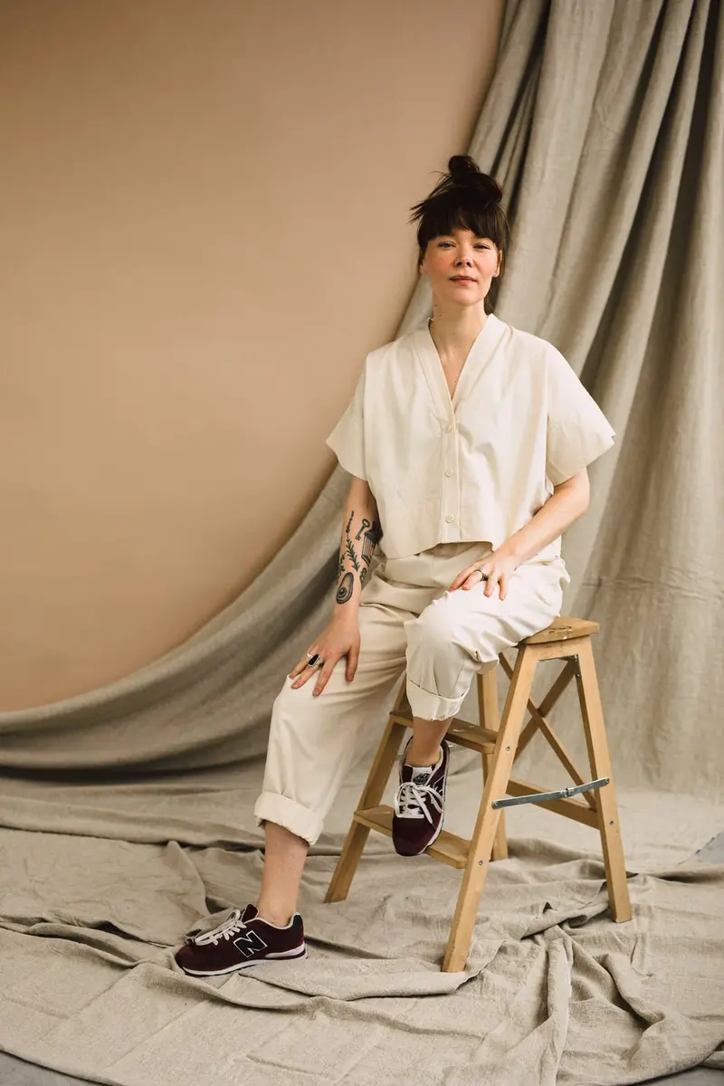 Zw Cropped Shirt Pattern – Birgitta Helmersson Pdf Design 1
