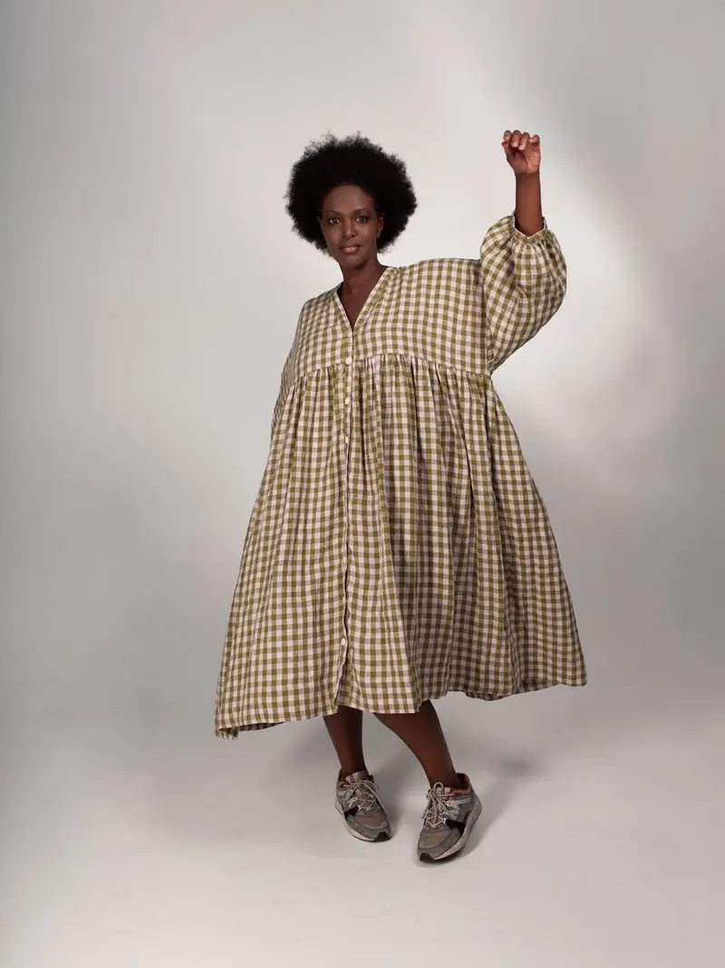 Zw Gather Dress Sewing Pattern – Birgitta Helmersson Digital 1