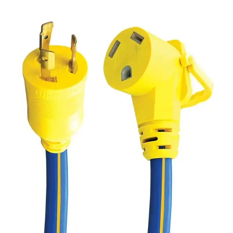 30-Amp Generator Adapter Cable — 3-Prong Configuration For Portable Power Integration 1