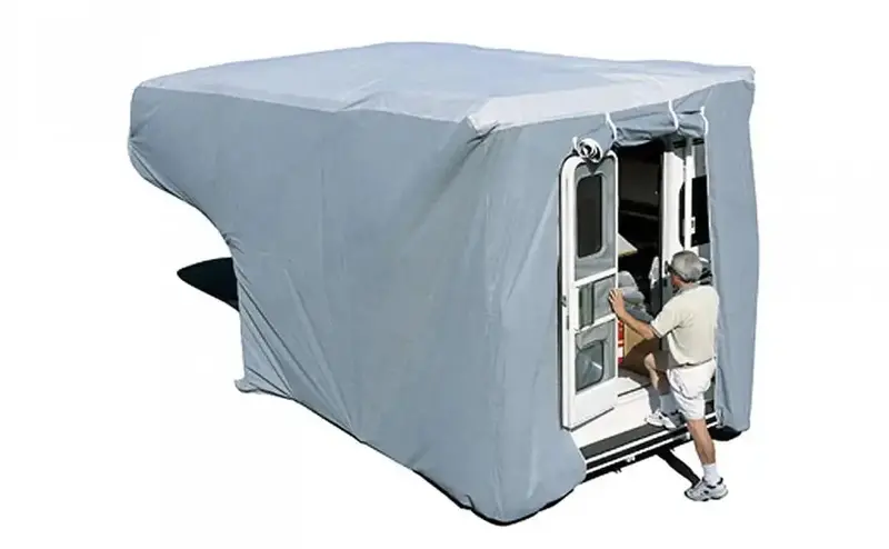 Adco Aquashed 12264 Slide-In Camper Cover – Waterproof Truck Bed Cover For 8–10 Ft Campers 1