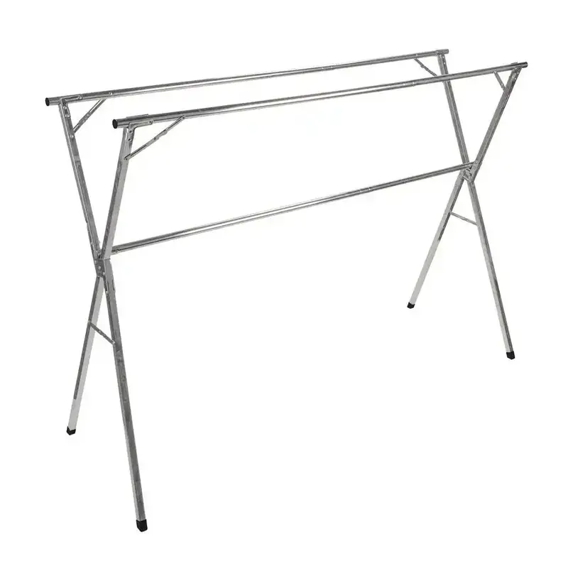 Camco 51339 Freestanding Adjustable Clothesline – Portable Outdoor Drying Solution 1