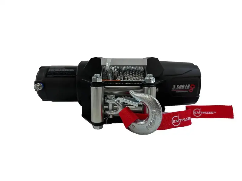 Enthuze Actent8201P Atv/Utv Winch – 3500 Lb Capacity With Steel Cable 1