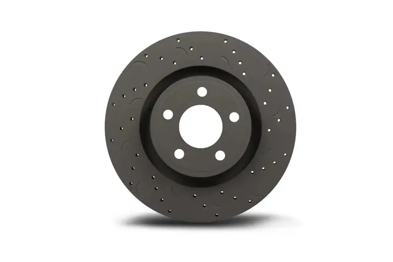 Hawk Performance Talon Street Brake Kit – Front Rotor & Pad Set (Hkc4064.524B) 1