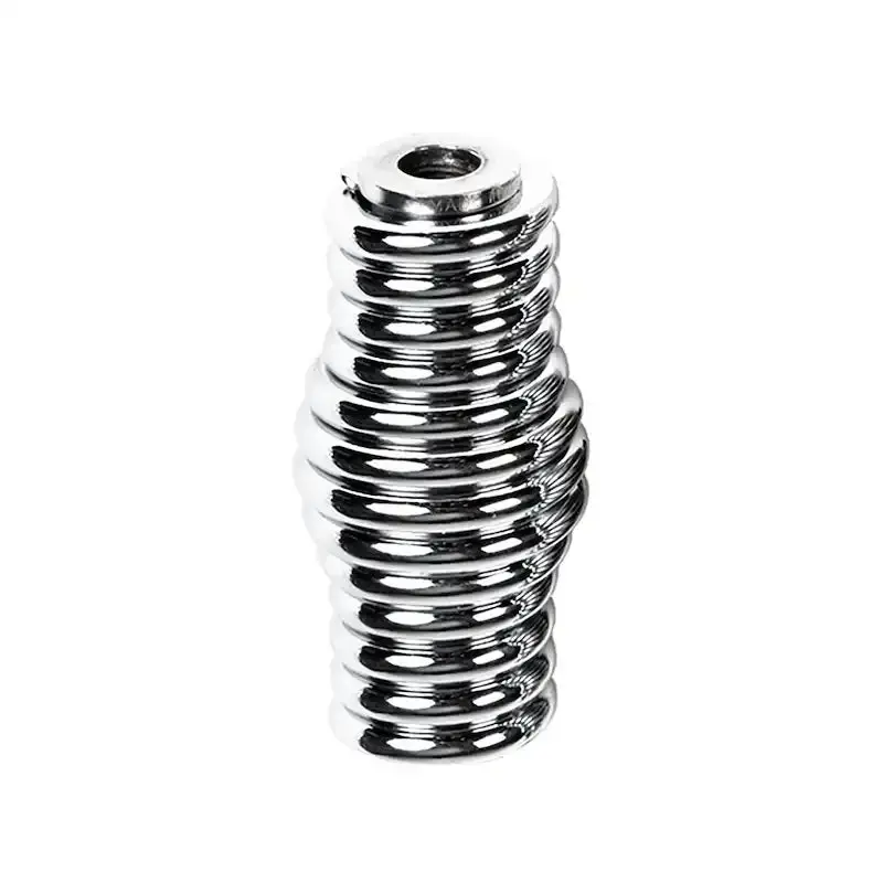 Heavy-Duty Zinc-Plated Barrel Spring – Corrosion-Resistant Industrial-Grade Compression Spring 1