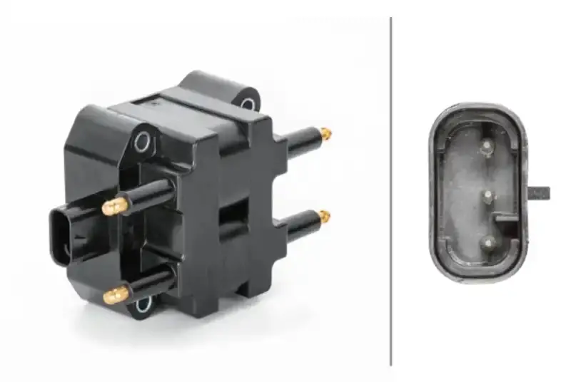 Hella 230035181 High-Efficiency Ignition Coil Set – Direct Oe Replacement 1
