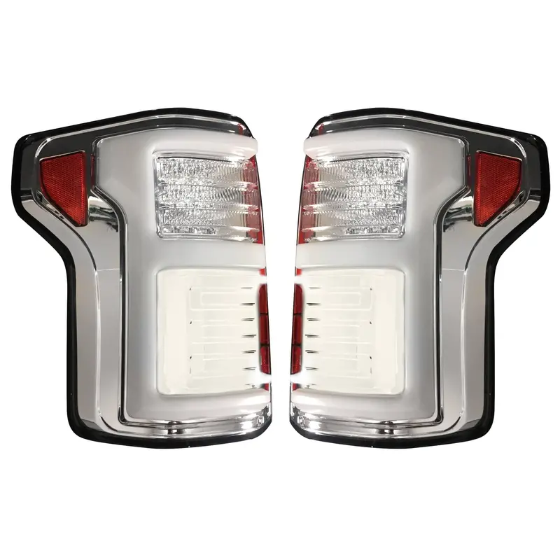 Recon Oled Tail Light Assembly — Custom Fit For 2015–2020 Ford F-150 Without Factory Led Lights (Model 264268Ledcl) 1