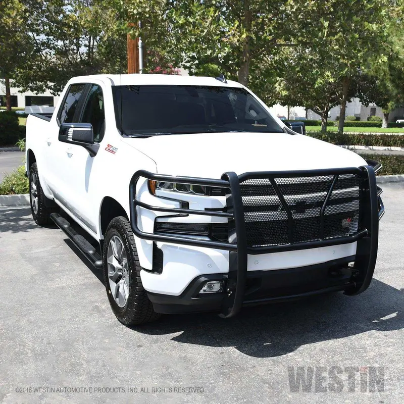 Westin Hdx Black Steel Grille Guard – 2-Inch Diameter Tubing, Model 57-3955 1